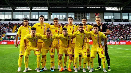 Portugalia U21 – România U21 1-2. Victorie imensă pentru tricolori! Echipa lui Rădoi jucat în opt oameni pe finalul meciului. Ionuț Radu a apărat un penalty în minutul 90+9!