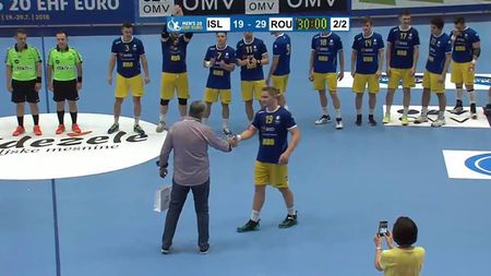 România a obținut cel mai bun rezultat din ultimii 10 ani la categoria sub 20 de ani - masculin! Dragoș Hanțaru a fost omul meciului cu Islanda 29-19: "Vrem să demonstrăm lumii că generația noastră nu este eșuată" 