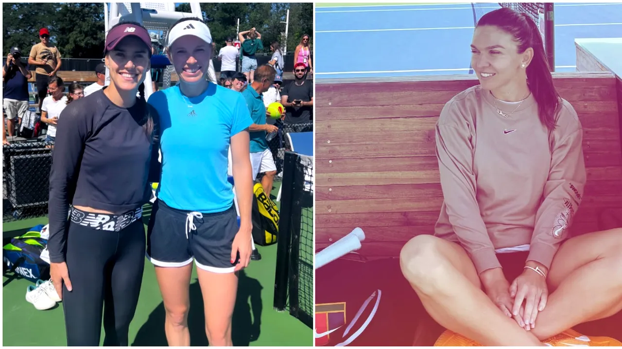 Ce a făcut Sorana Cîrstea împreună cu Caroline Wozniacki, după ce Simona Halep și-a anunțat revenirea în circuit: „Ne cunoaștem de când aveam 11 ani!