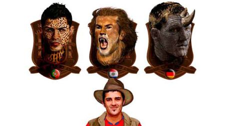 FOTOGRAFIA ZILEI** David Villa "maravilla", vânătorul de "portocale"