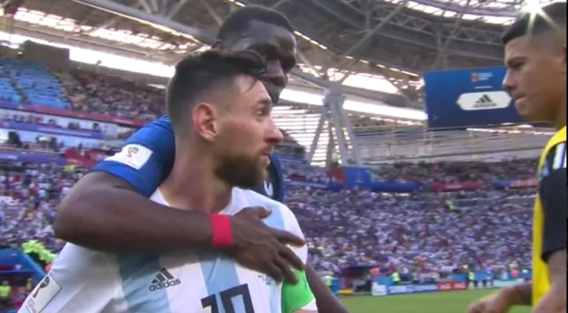 Pogba l-a surprins pe Messi la finalul partidei: gestul care a impresionat pe toată lumea | FOTO și VIDEO