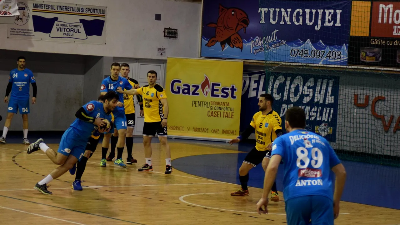 JUCĂ‚TORUL etapei a 25-a în Liga Zimbrilor la handbal masculin a fost dat de partida Steaua - HC Vaslui