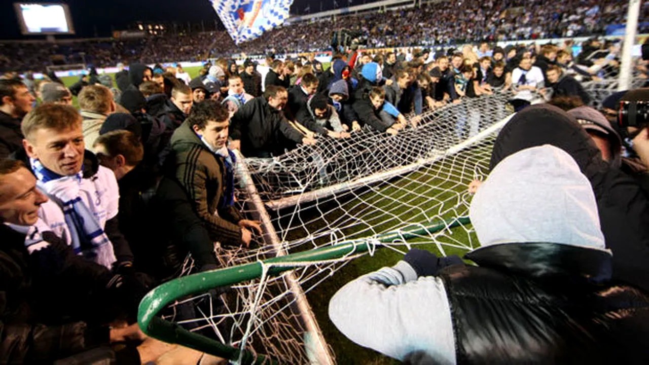 VIDEO** Fanii lui Zenit au devastat stadionul! Motivat!