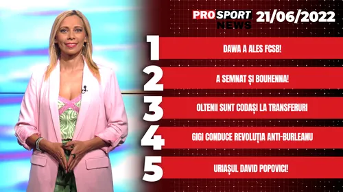 ProSport News | Gigi Becali conduce revoluția anti-Burleanu! Cele mai noi știri din sport | VIDEO