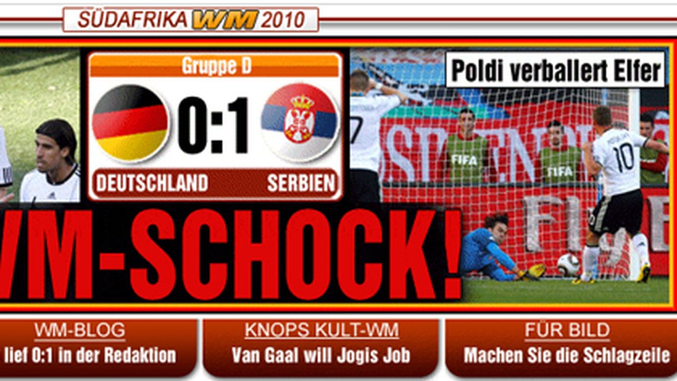 "La naiba, la naiba! Acum e din nou strâns" Ce scriu nemții după eșecul cu Serbia?