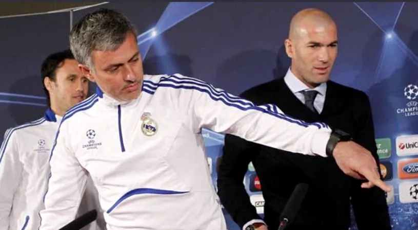 Zinedine Zidane, ca și demis de la Real! Mourinho, marele favorit să preia banca 