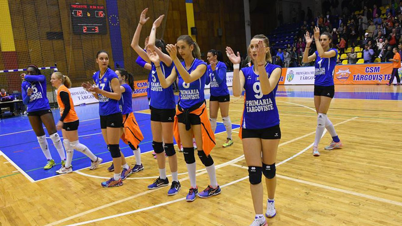 CSM Târgoviște s-a calificat în semifinalele Cupei României la volei feminin