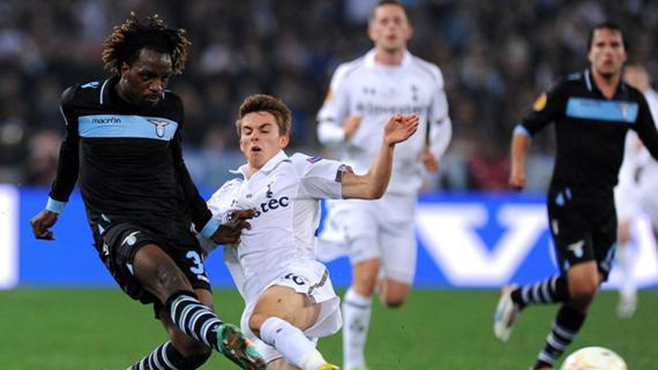 Un singur englez s-a simțit ca acasă în infernul de la Roma!** FOTO Bannerul care a "topit" războiul dintre fanii lui Lazio și Tottenham