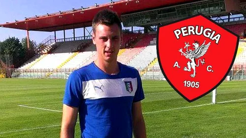 Cum se mai ratează fotbaliștii români în străinătate. Un fundaș de 18 ani, dat afară de la Perugia pentru că și-a dus iubita în cantonament și a întârziat la antrenamente. Tânărul nu e îngrijorat: 