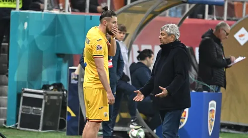 De ce a fost scos Radu Drăgușin de Mircea Lucescu de pe teren la meciul România – Cipru. Neînțelegerile dintre fotbalist și selecționer