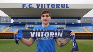 E oficial! FC Viitorul a împrumutat un jucător de la Honved Budapesta: „Are 1.93m și este internațional moldovean”