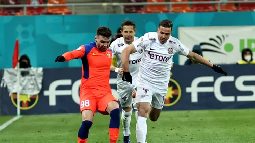 Marius Șumudică a dat verdictul în lupta pentru titlu! Capitolul la care FCSB este peste CFR Cluj. „Au fost inspirați!”