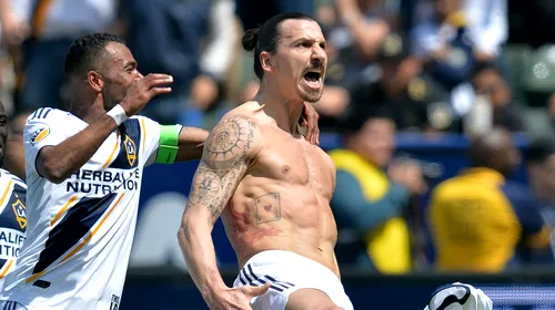 VIDEO | Uluitor! Zlatan aduce fotbalul în America! Suedezul a făcut show la primul meci pentru LA Galaxy