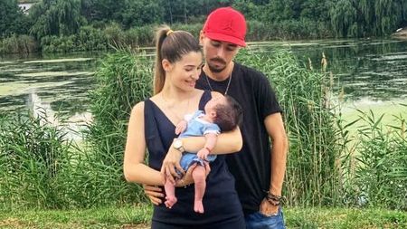 Patrick Petre a devenit tată la 25 de ani! Cum se descurcă fostul fotbalist de la Dinamo. „Nici el nu știe pe ce planetă e!”