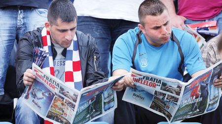 FOTO** Fanii Oțelului continuă protestele după meciul cu Steaua și anunță o metodă inedită! Ce surpriză vor avea gălățenii