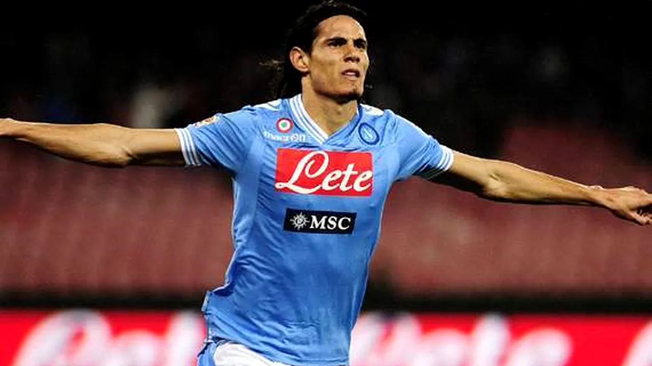 Un munte de bani pentru Cavani!** Transferul e ca și făcut: 63 de milioane de euro pentru vedeta lui Napoli