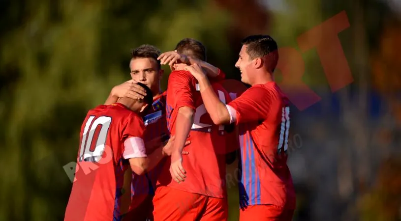 Primele semne de viață în Youth League: Steaua U19 - FC Basel U19 1-1! Târnovan a fost omul meciului pentru români