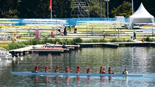 De teama incidentelor, organizatorii le-au propus fetelor de la 8+1 o soluție inedită!** Antrenament cu frână pe apă