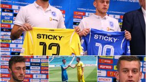 VIDEO | U Craiova și-a prezentat cele două achiziții. "Modric" vorbește despre un club uriaș și despre "foamea de trofee", Pigliacelli crede că a venit la "Napoli de România"