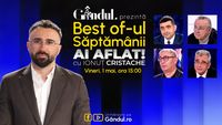 Gândul prezintă Best Of Ai aflat! Cu Ionuț Cristache – vineri, 1 mai, de la ora 15.00