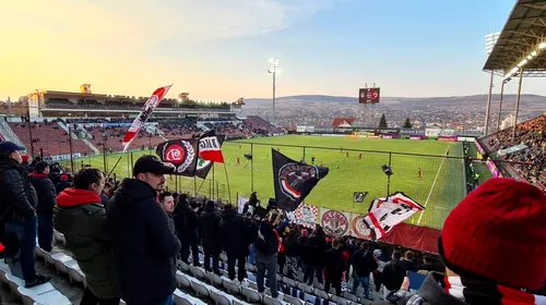 Galeria lui Dinamo a plecat la pauza derby-ului cu CFR Cluj! De ce au ales „câinii” să părăsească stadionul, în semn de protest | EXCLUSIV