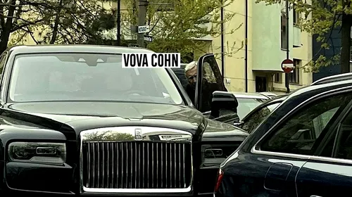 Vova Cohn, fost acționar al lui Dinamo, la piață cu un Rolls Royce de 400.000 de euro | GALERIE FOTO