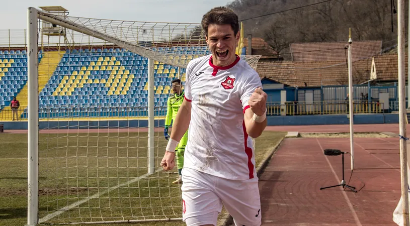 Daniel Paraschiv, ”cartea” câștigătoare pentru promovare a FC Hermannstadt? Atacantul a marcat și cu Concordia și a ajuns la patru goluri în cinci jocuri disputate pentru sibieni