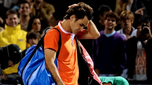Federer, eliminat în turul 2 al Mastersului de la Roma!**