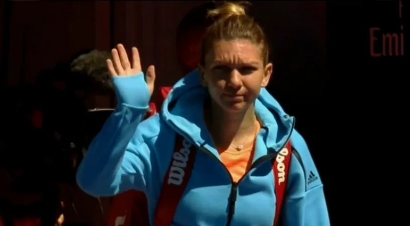 Jurnaliștii australieni nu o cred pe Halep când spune că a pierdut din cauza accidentării: 