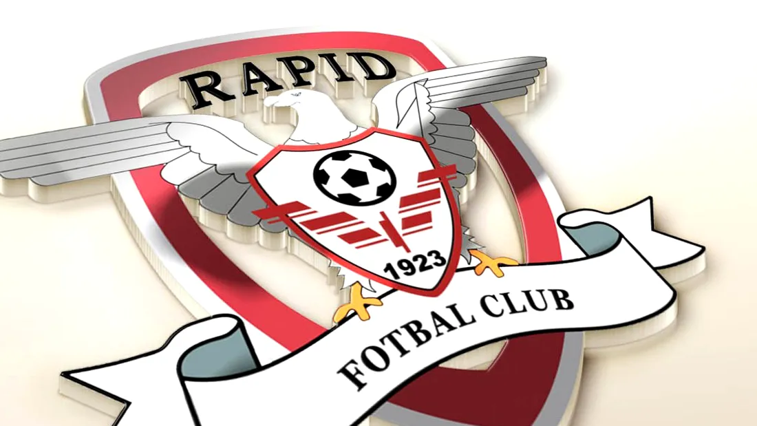 Lovitură pentru Rapid. Formația giuleșteană e nevoită să împartă sigla clubului cu o echipă din Liga 4