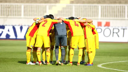 Dezastru la U16: România - Belgia 0-5, într-un turneu amical