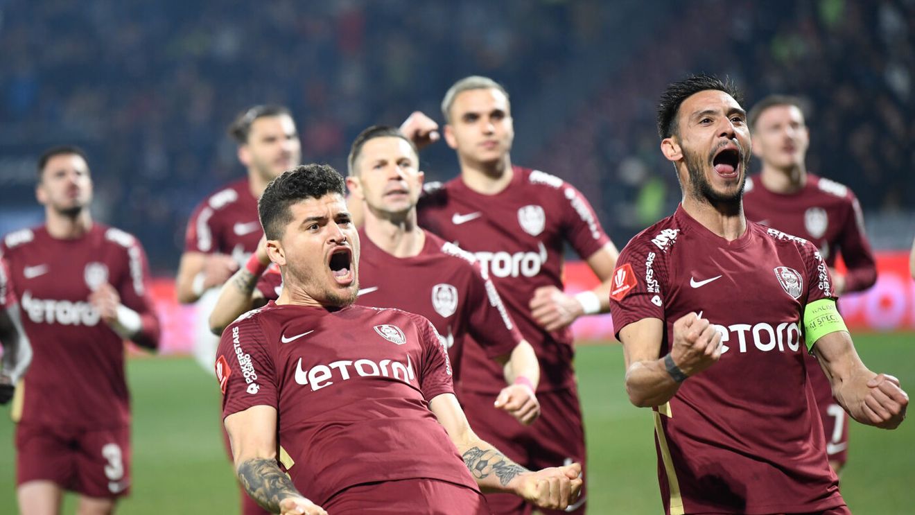 CFR Cluj - U Cluj 4-0. Derby-ul Ardealului, câștigat fără drept de apel! Campioana a beneficiat de trei lovituri de pedeapsă