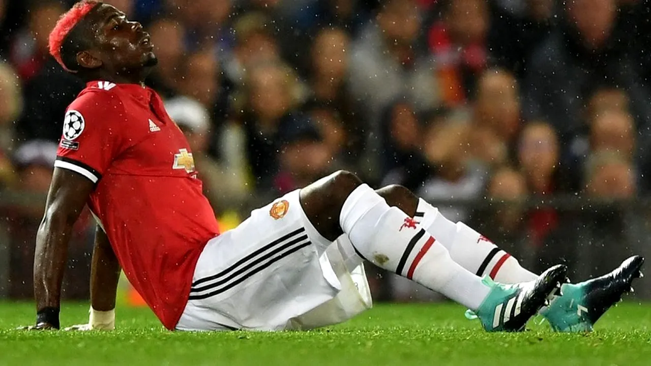 Paul Pogba, OUT din naționala Franței. Fotbalistul lui Manchester United s-a accidentat și a fost înlocuit de un debutant