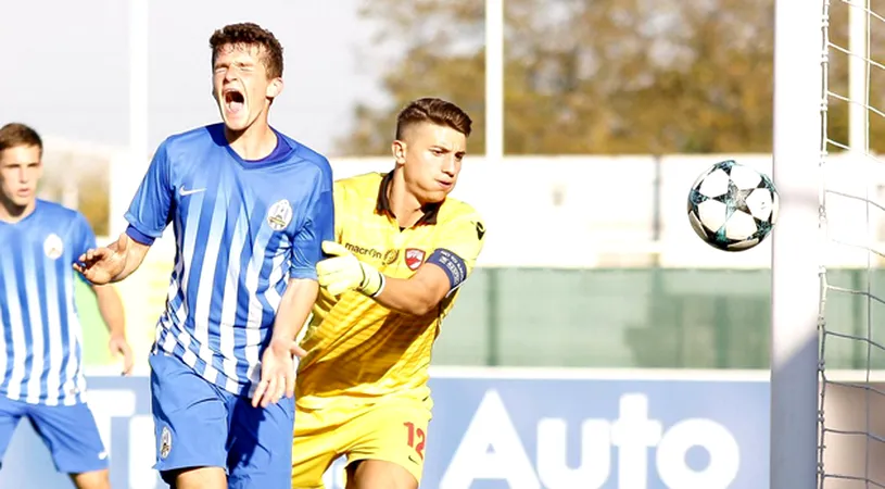 Dinamo a condus-o de două ori pe Lokomotiva Zagreb în Croația,** însă n-a câștigat și a ratat calificarea în turul doi al UEFA Youth League