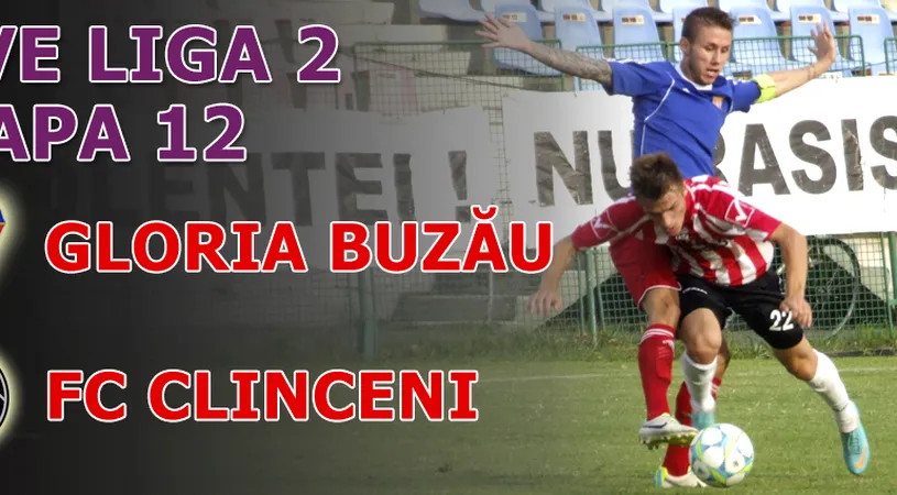 Gloria Buzău - FC Clinceni 2-2!** Frații Karamyan readuc Clinceniul pe primul loc!