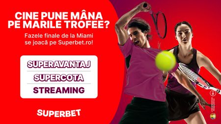 ADVERTORIAL. Se acordă marile trofee de la Miami! Fazele finale se joacă pe Superbet: cine sunt favoriții și cine poate oferi surpriza
