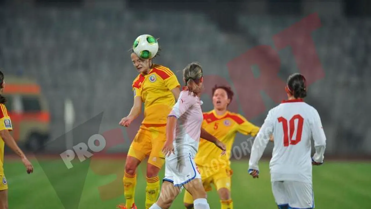 România a fost învinsă de Spania, scor 1-0, în preliminariile CM FIFA 2015 la fotbal feminin