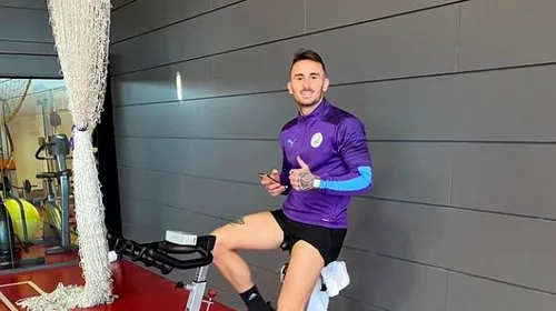 Aleix Garcia a renunțat la echipamentul lui Dinamo! Spaniolul, semn că îi este dor de Manchester City | VIDEO