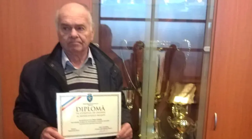 Petru Cadar a primit titlul de cetățean de onoare al Brașovului: ”Mă bucur că activitatea mea de fotbalist este și acum apreciată”