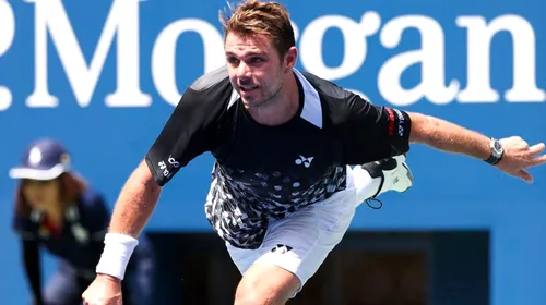 Campionul a răpus favoritul. Wawrinka l-a învins pe Dimitrov, pentru a doua oară consecutiv într-un meci din primul tur al unui turneu de Mare Șlem