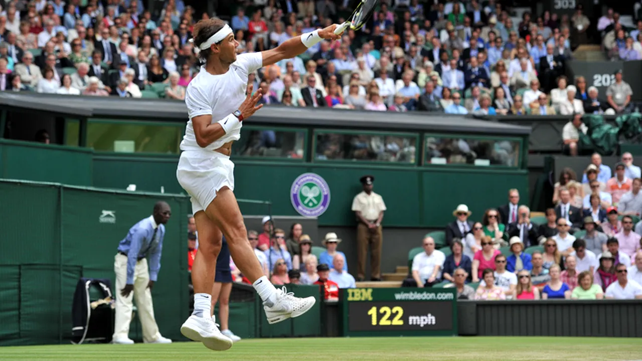 Nadal, cu mari emoții în turul trei la Wimbledon