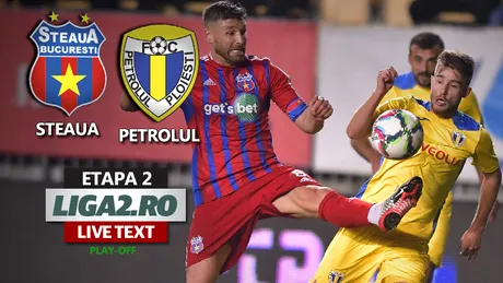Steaua câștigă derby-ul cu Petrolul, după ce a întors scorul în Ghencea! Chipirliu, goluri după un penalty controversat și o gafă incredibilă a portarului Avram