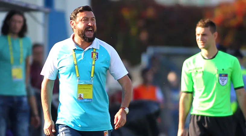 Viorel Moldovan, la 11 meciuri consecutive fără înfrângere pe banca liderului din Liga 2. 