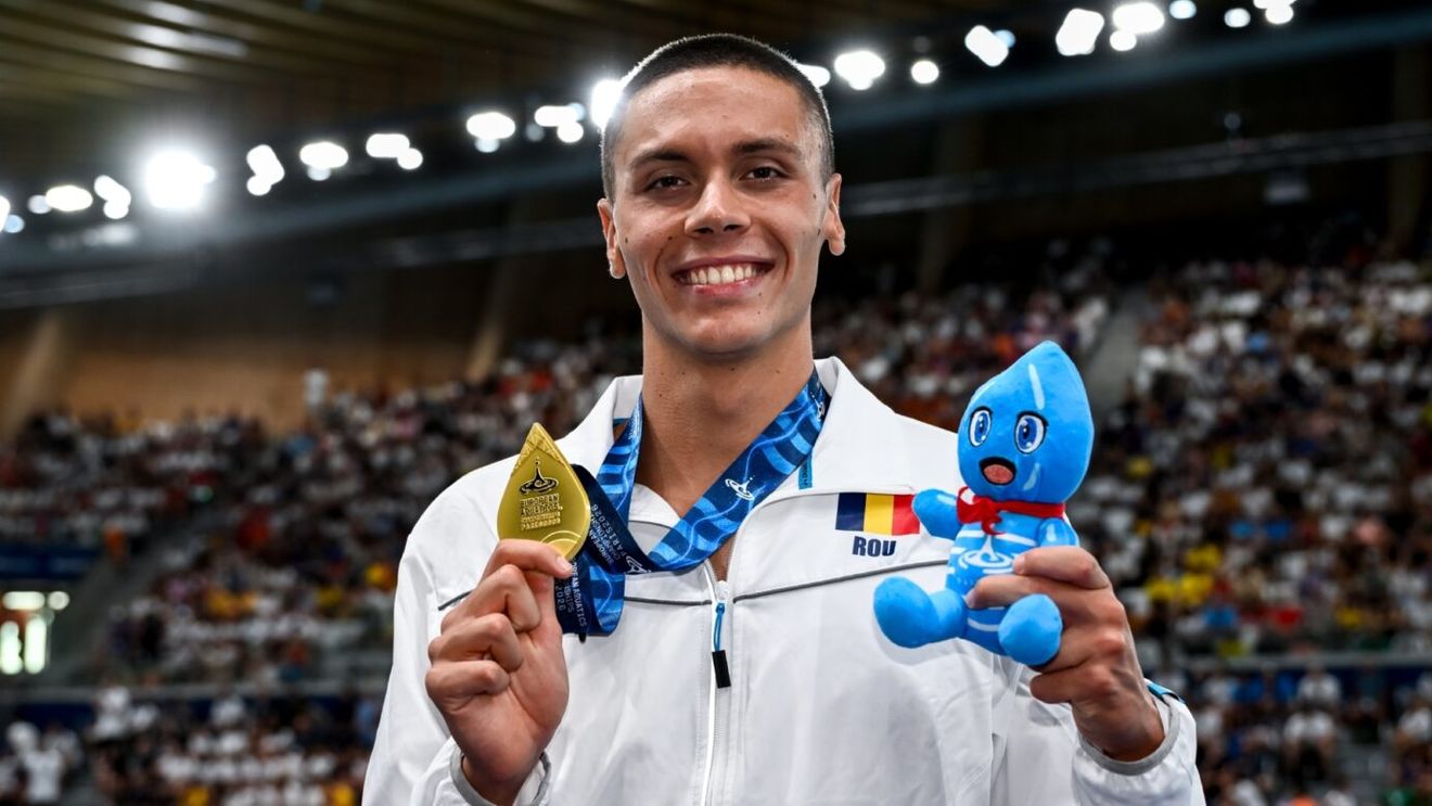David Popovici i-a lansat invitația lui Gică Hagi! Reacție măgulitoare după ce l-a auzit pe „Rege”: „O sursă de inspirație”