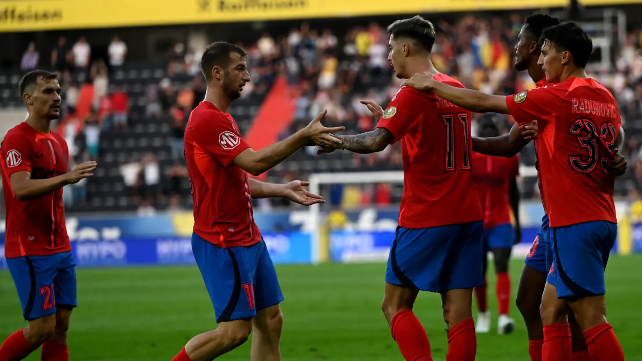 „Este aiurea, te oftici”. Reacția eroului David Miculescu, după arbitrajul din LASK Linz - FCSB 1-1