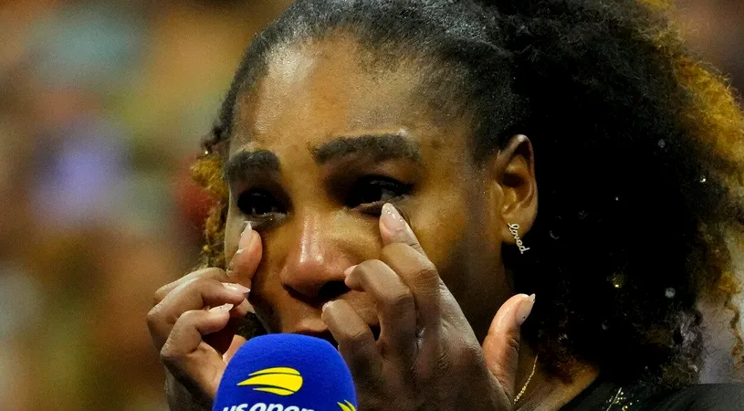 Serena Williams, întrebată dacă e posibil să se răzgândească și să revină în circuit după înfrângerea de la US Open! Ce a răspuns legendara sportivă, cu lacrimi în ochi: „E posibil orice!