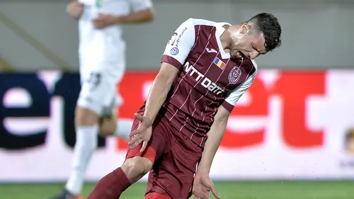 George Țucudean și-a întrerupt activitatea în fotbal! Decizia radicală luată de atacant: anunțul oficial făcut de CFR Cluj!