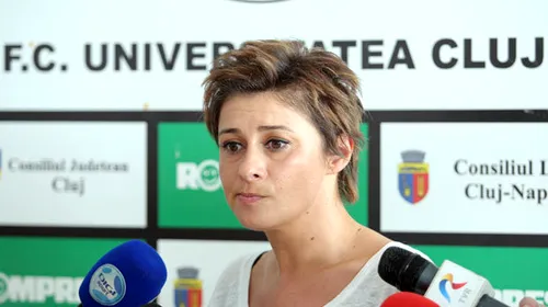 A găsit bani în piatra seacă:** Ana Prodan le-a plătit toate restanțele fotbaliștilor lui „U”! Ce jucător pleacă de la Cluj