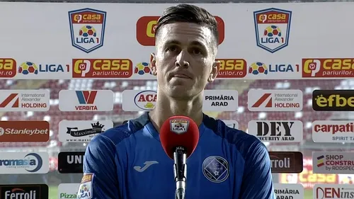 Florin Gardoș, sincer după Poli Iași - Academica Clinceni: „Nu a fost un meci plăcut de văzut!”