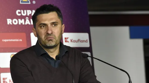 Niculescu, dezamăgit de jucătorii săi: „Greșelile individuale au făcut diferența”. Mesajul „Lunetistului” pentru Florin Bratu